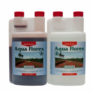 Минеральное удобрение Canna Aqua Flores A+B 1 LМинеральное удобрение Canna Aqua Flores A+B 1 L